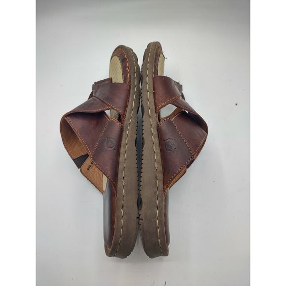 BORN SORJA II sandals brown womans 8 $89 - Picture 6 of 9